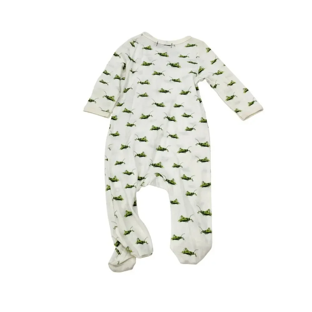 Milkbarn Grasshopper footsie one piece